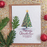 Christmas Tree Holiday Greeting Card